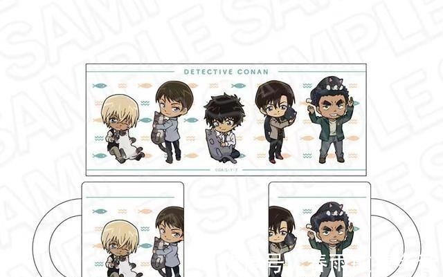 暹罗猫|名侦探柯南可爱猫猫周边第二弹,警校五人组上线,安室透抱暹罗猫