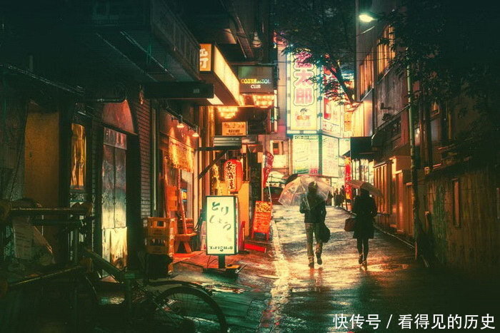 不夜城|夜色下的日本东京 就是一个不夜城