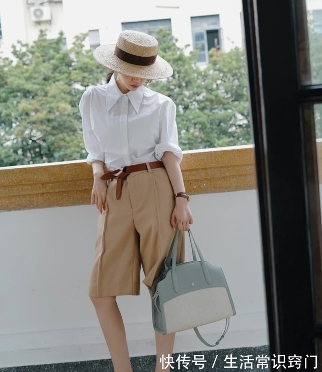 时尚 今年火了一款裤子,叫五公裤,时髦还百搭,穿搭博主三木也爱穿!