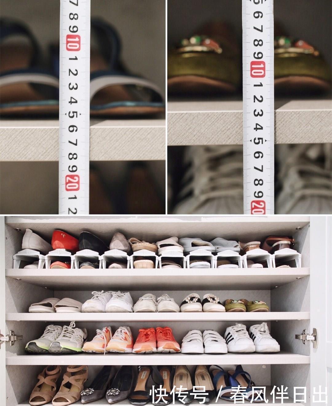 鞋子|我家0.4㎡玄关柜，可以轻松塞下100双鞋，门口再也不堆鞋了