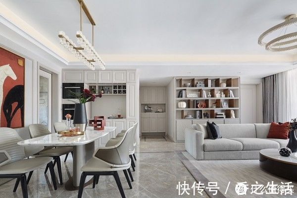 轻奢|参观了他的115㎡新家,才明白什么是轻奢感,一家人住着真舒服!