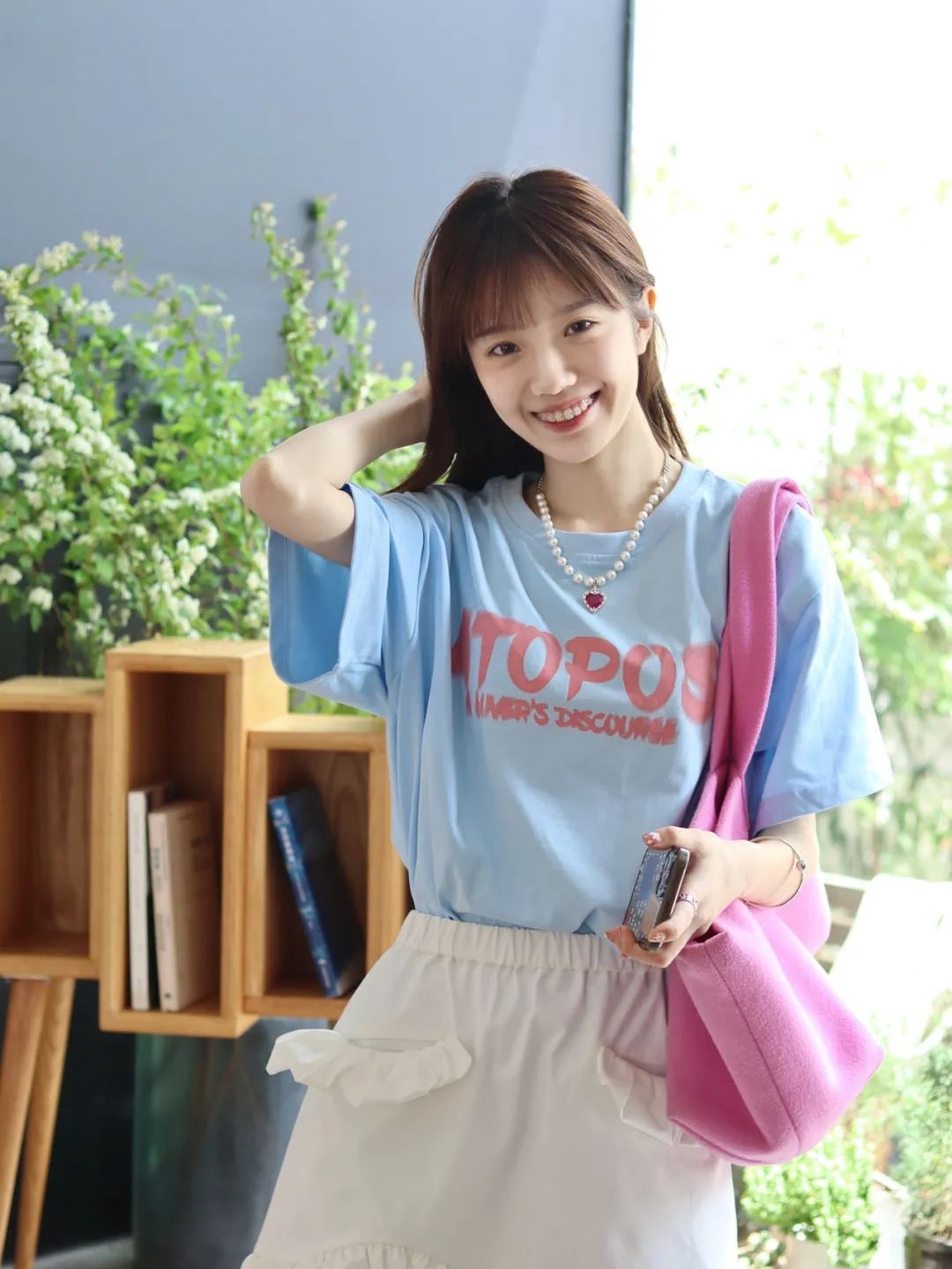 cp|衬衫+裙子、T恤+半裙=小个子夏秋王炸CP，巨洋气