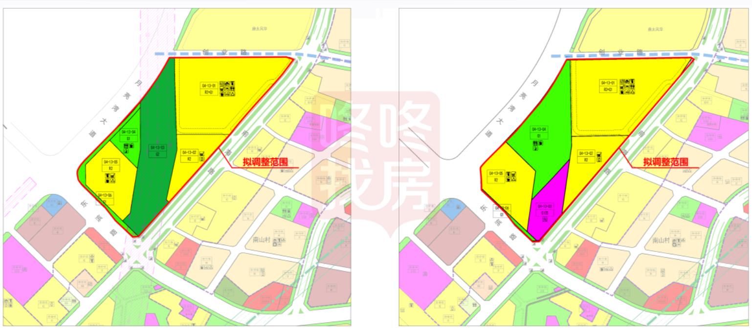 宅地|南山新增2所九年制学校用地，1宗宅地！南油、大小南山规划调整