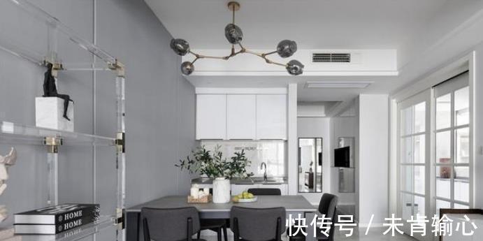 榻榻米|170㎡现代风格四居室,黑白撞色随处可见,整体房间质感十足