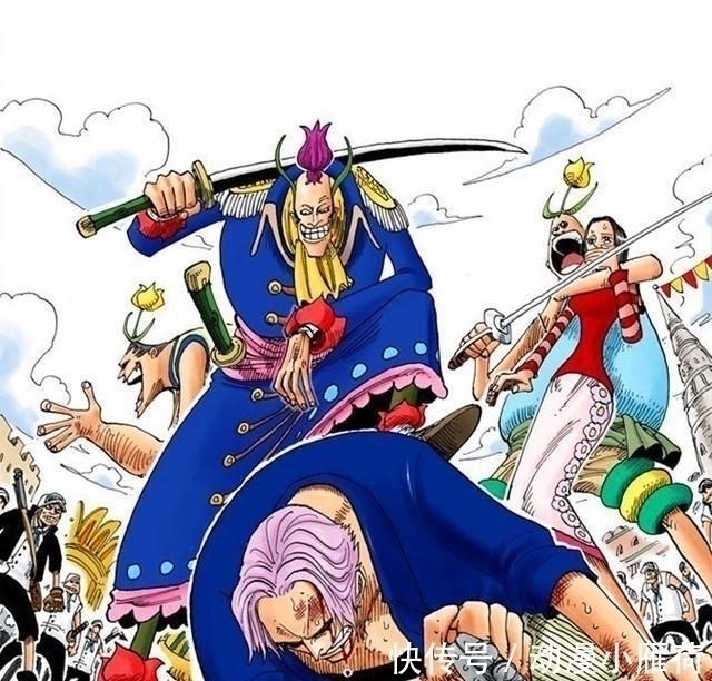 酱铺君|海贼王官方情报 尾田公布与卡普一样称号的男人, 水平却是战五渣