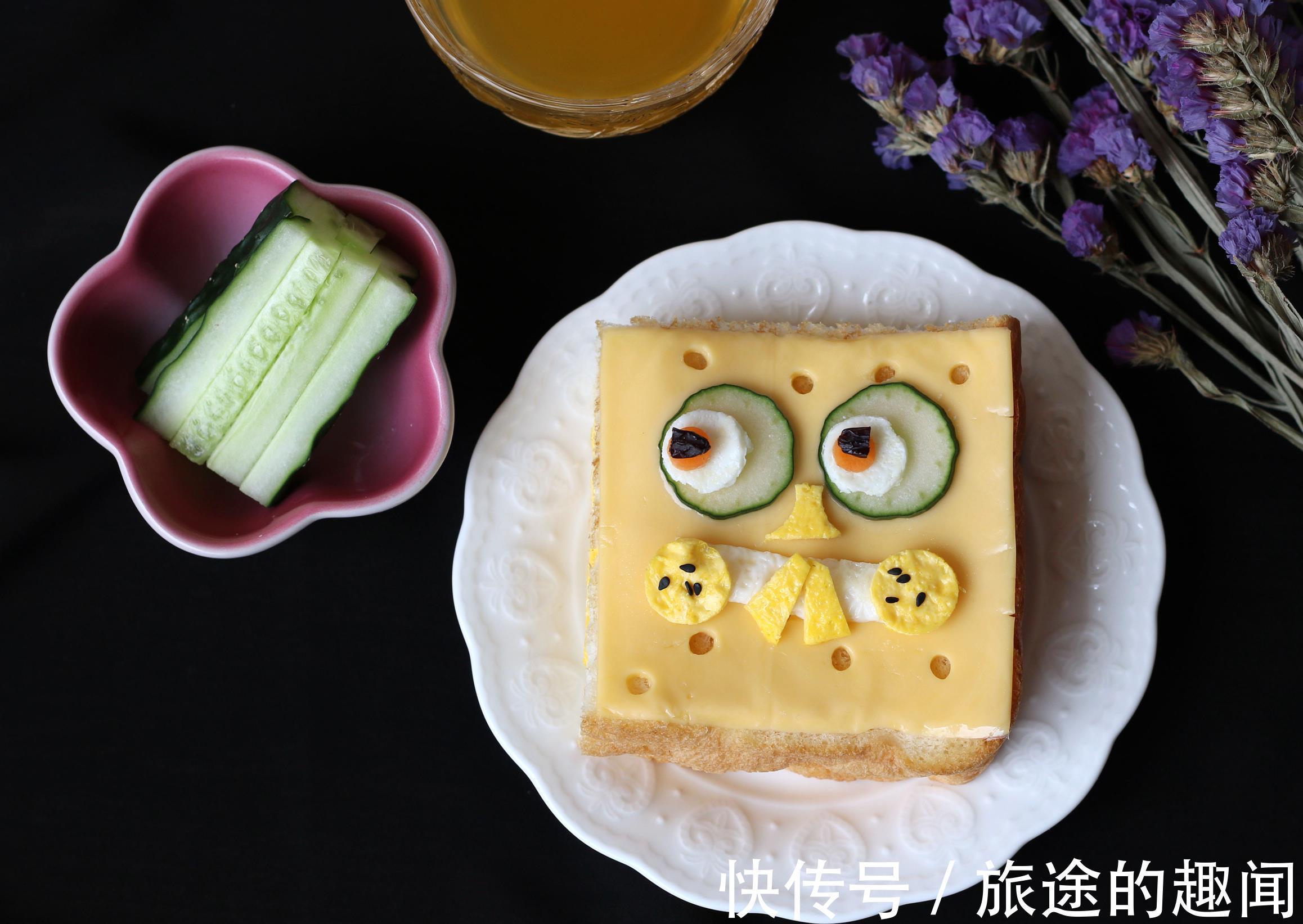 裱花|孩子早餐最爱这样吃,简单好做无油烟,妈妈神清气爽一整天