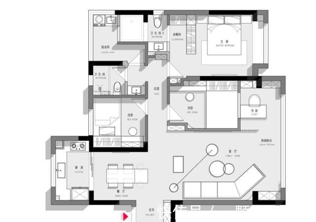 低柜|她以反向思维,将阳台墙体内退,没想到直接多了一间房,太巧妙