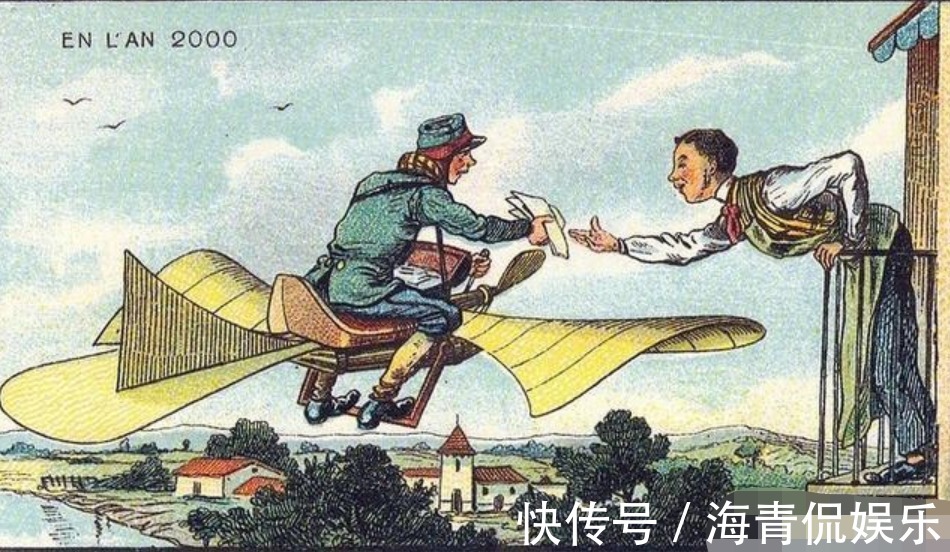 想象力&100年前的画家想象未来，并画了17幅画，网友神预言！