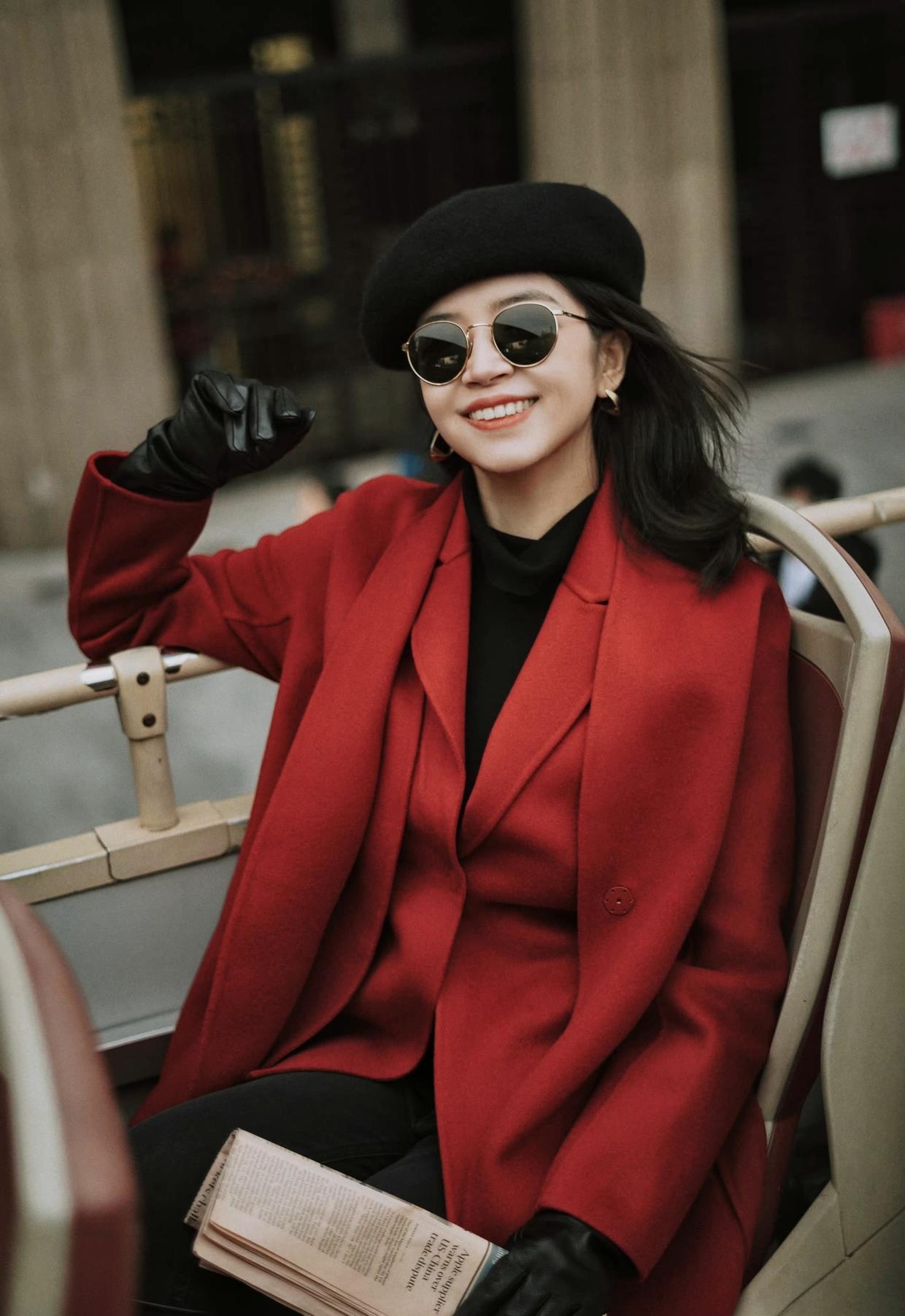 红与黑 降温后不要瞎打扮,瞧三木的“大衣”穿搭,入冬这么搭优雅又好看