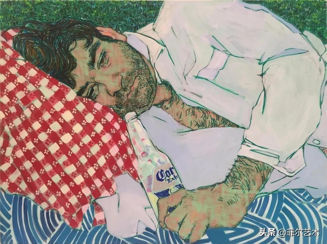 霍普·冈洛夫&美国画家霍普·冈洛夫用平静的笔触描绘强烈的感情