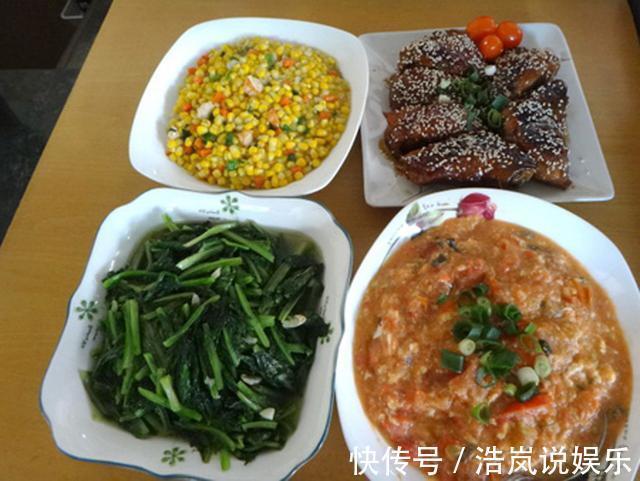 三口之家的晚餐，经常做4个菜，家常菜非你莫属！