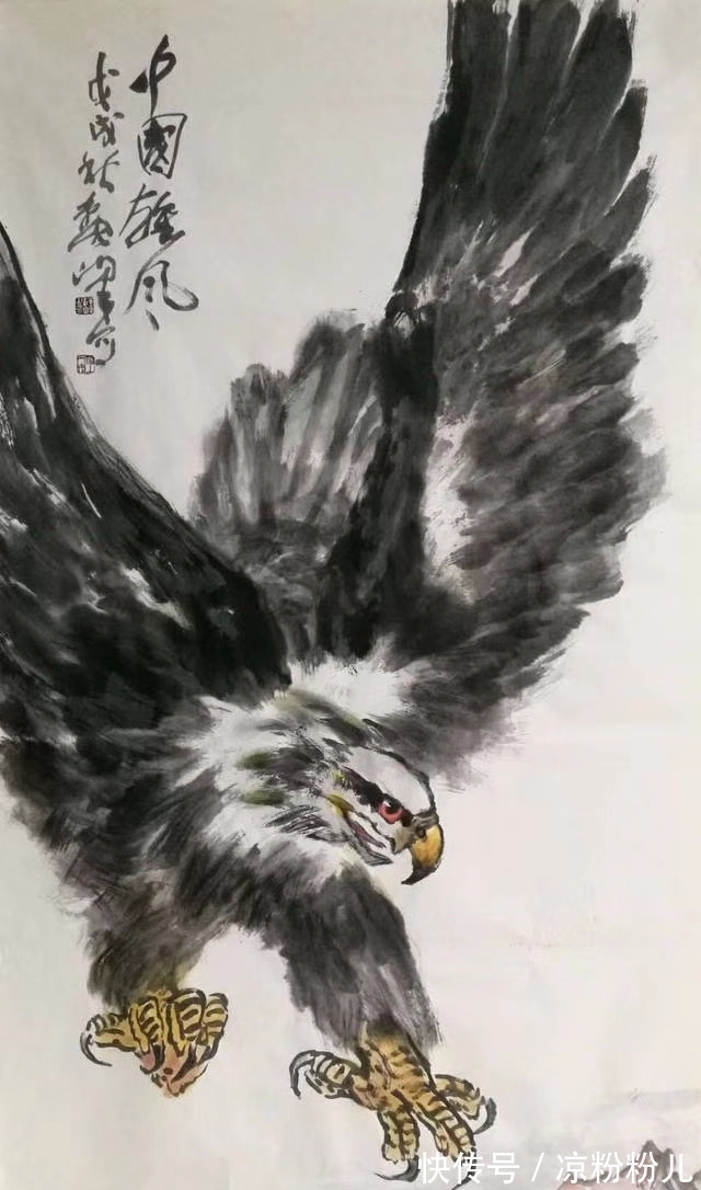 笔墨|著名大写意画家魏峰,笔墨酣畅淋漓,尽显大家风范