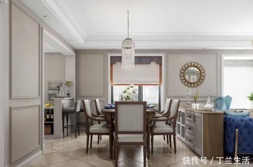 实用|餐边柜要做成什么样子才实用又好看看看这几款餐边柜设计