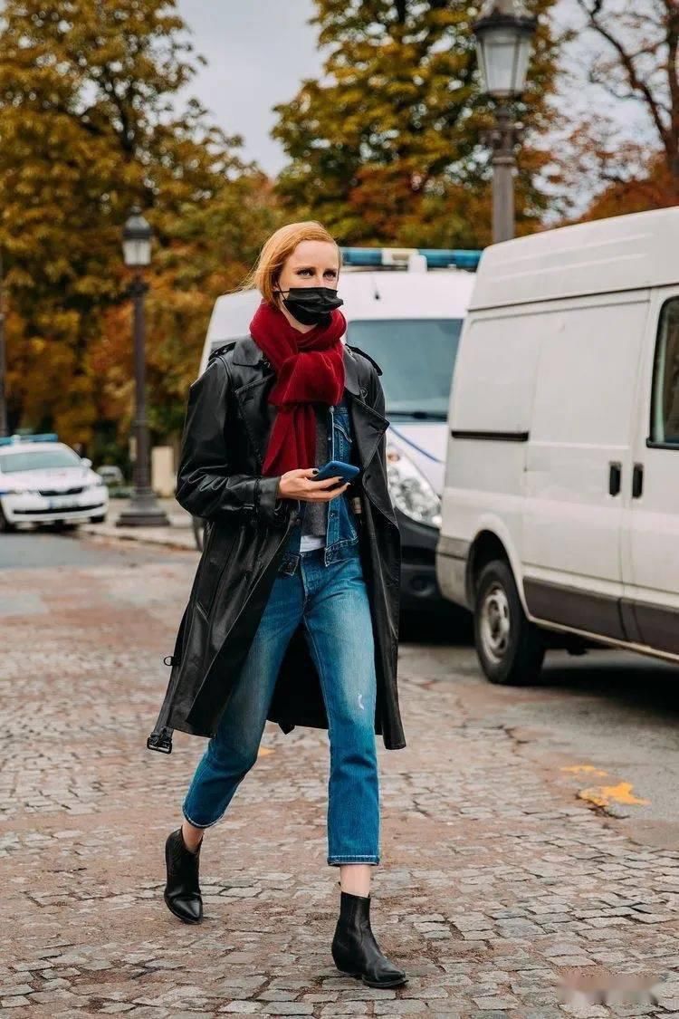 短靴|牛仔裤+短靴，也可以很飒！！