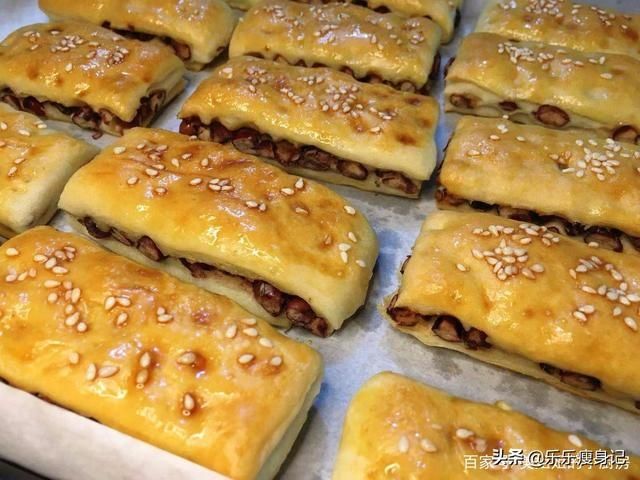 蜜豆|给家人做的千层蜜豆酥饼，香甜酥脆，好吃又解馋