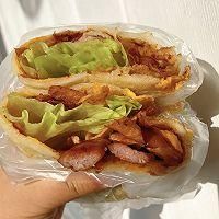  超快手早餐——家常版鸡蛋卷饼果子