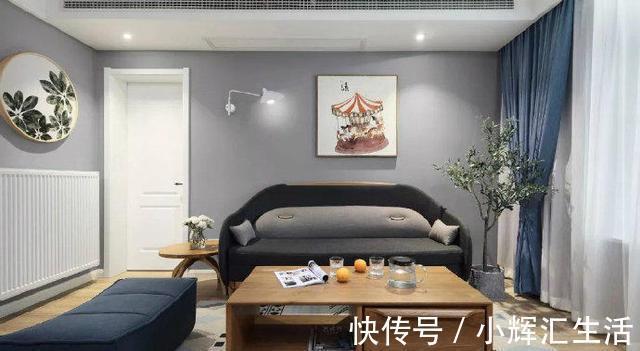 新房|98平米的新房装修毕业啦,全屋高级灰的设计超漂亮,采光明亮通透