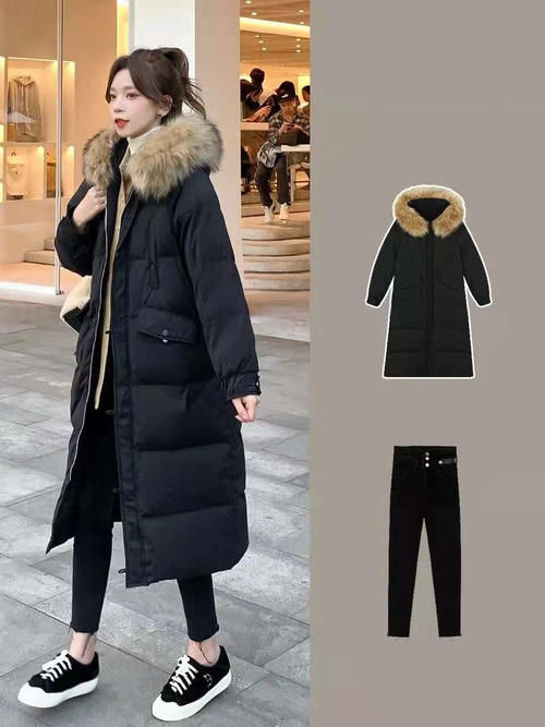  敏感|对色彩不够敏感担心出街尴尬，羽绒服一黑到底，给你温度与风度