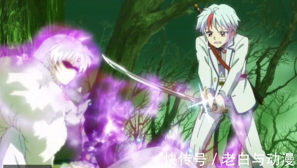 犬夜叉|半妖的夜叉姬:犬夜叉离开墓地,永远跑去救杀生丸