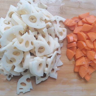 快手菜|家常快手菜小炒藕丁