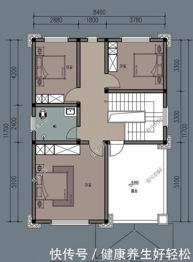 百来平|8米面宽学我这样建房,省时省力又省心,30万就能让你住新家!