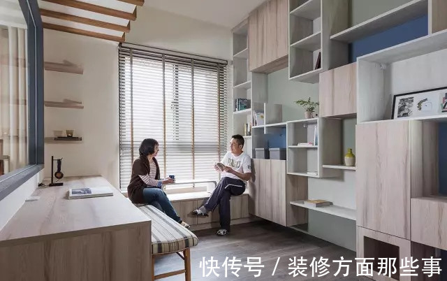 软装|115三居室平软装质感居家舒适，整面墙的收纳柜子十分强大