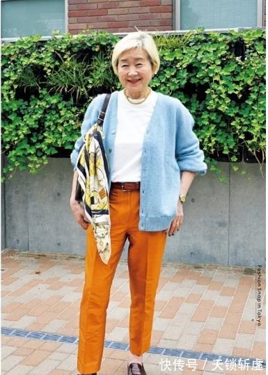 时尚搭配 日本老人的“时尚搭配”气质比年龄重要,穿出年轻心态!