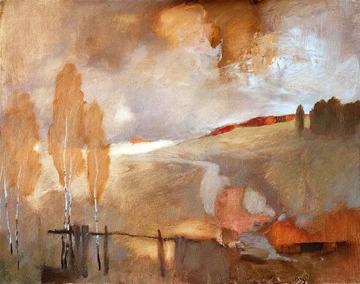 笔触@笔触率性,优雅朦胧的风景油画,迷人!