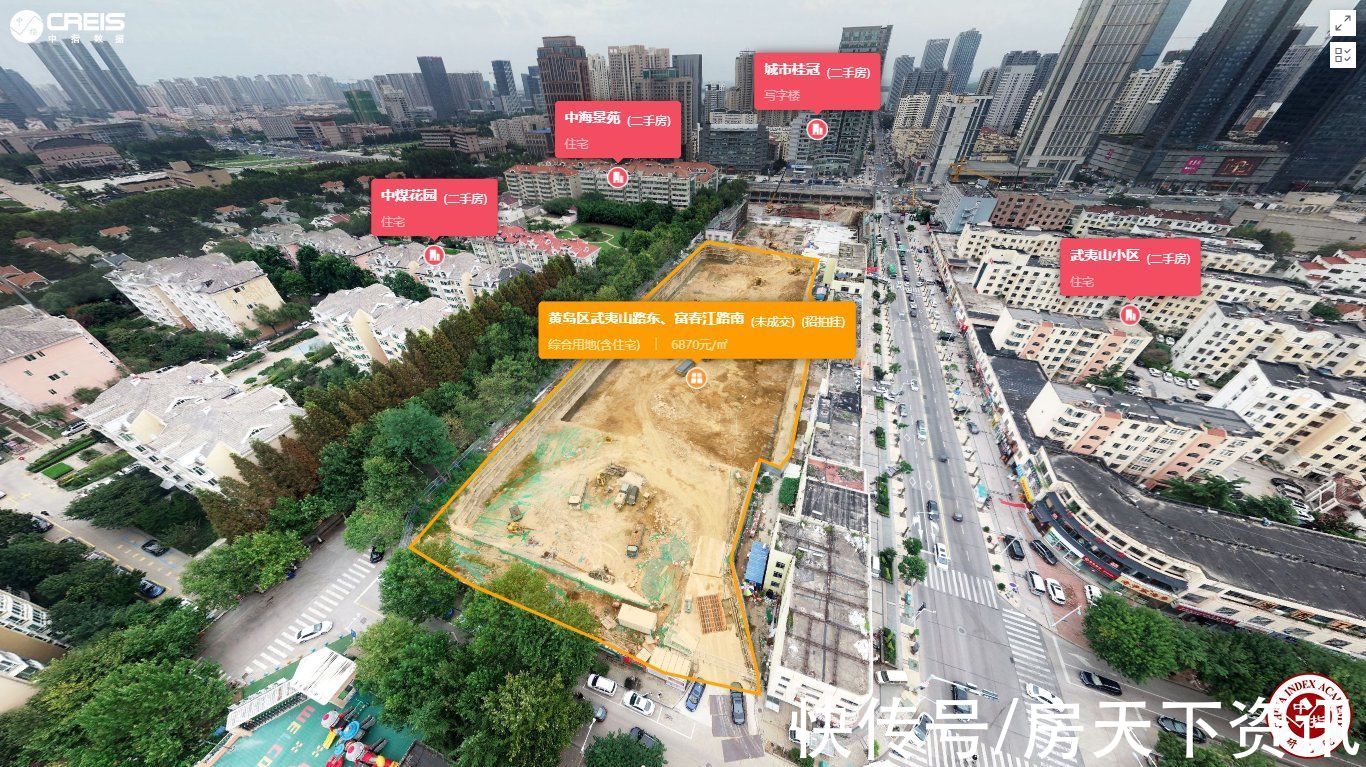 金茂|揽金90.78亿!华润、金茂、融创西发、万科、和达、黑卓、福瀛等多家房企瓜分黄岛35宗地块