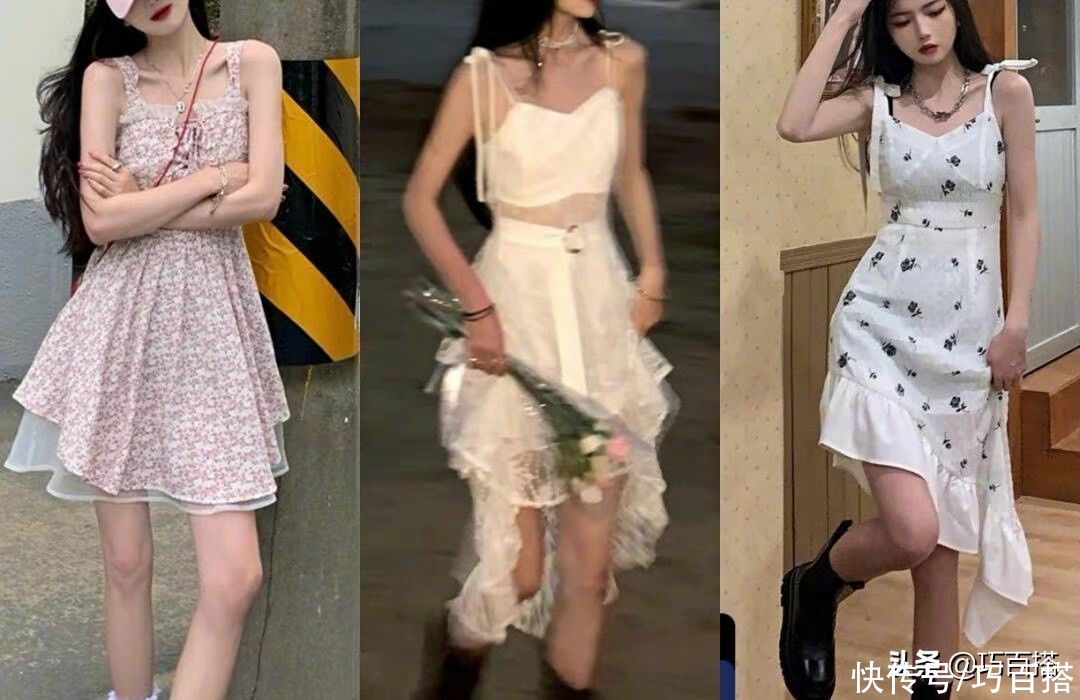 轻盈|24件好看又有气质的连衣裙，穿上就能显高显瘦，建议尝试