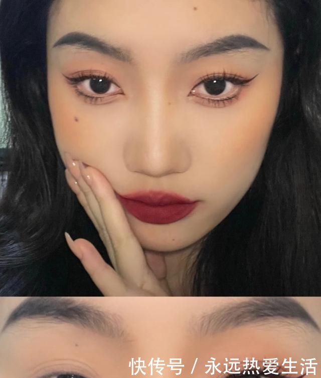 双眼|“最近观音妆”爆火,眼妆这几个特点很出彩,让眼妆脱颖而出