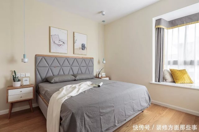 墙面|112平简约风三居室，这样设计建筑结构也成为空间的一大特色