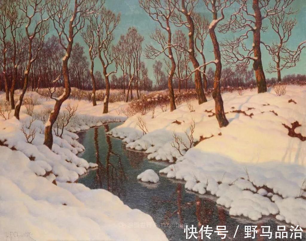 伦敦时报$这位俄罗斯画家，不愧为光与雪的大师！