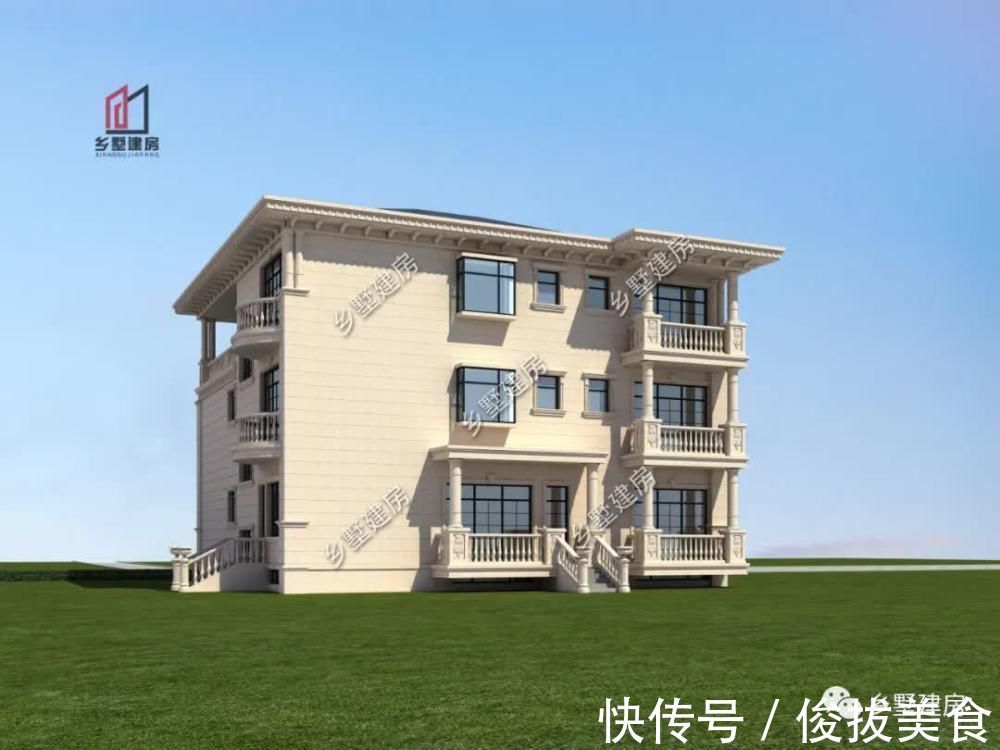 台球室|15×17米三层自建别墅,极具奢华美观,尽显富贵之态