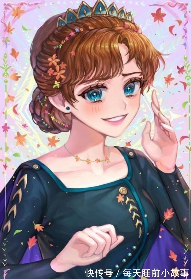 贝儿公主|不同画风的迪士尼公主,艾莎女王范十足,乐佩的眼睛仿佛充满魔力!