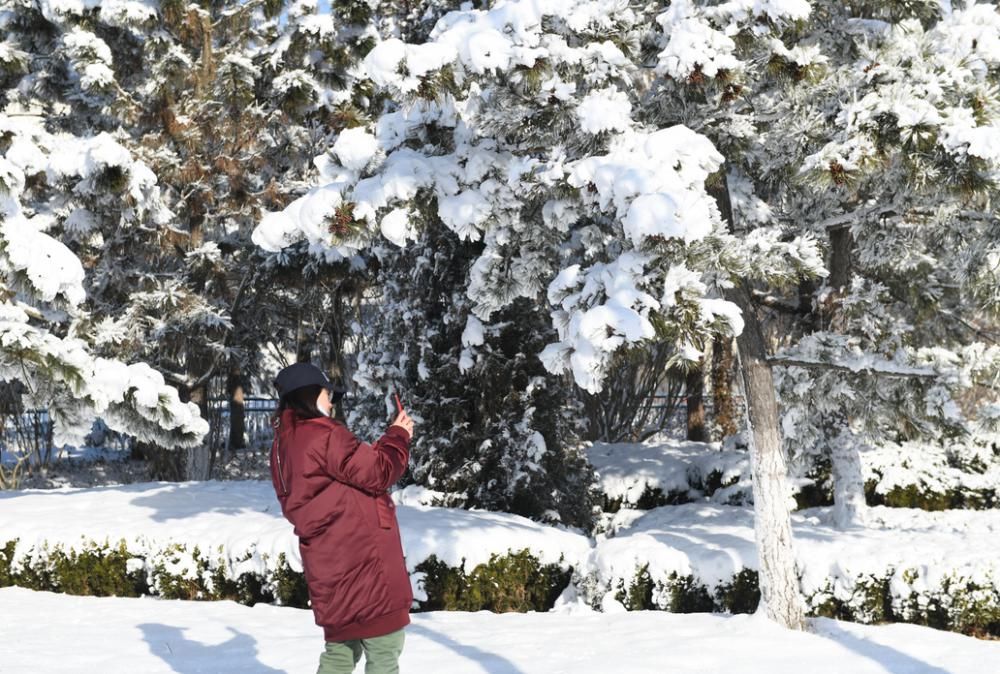 瑞雪来临，福至南海