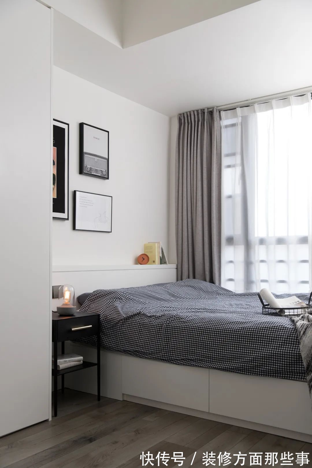 榻榻米床|房子不需要太大,有套这样的45㎡单身公寓,一个人住不要太舒服!