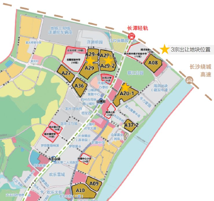 起拍|长沙首轮集中供地挂牌,22宗地起拍总价169.54亿元