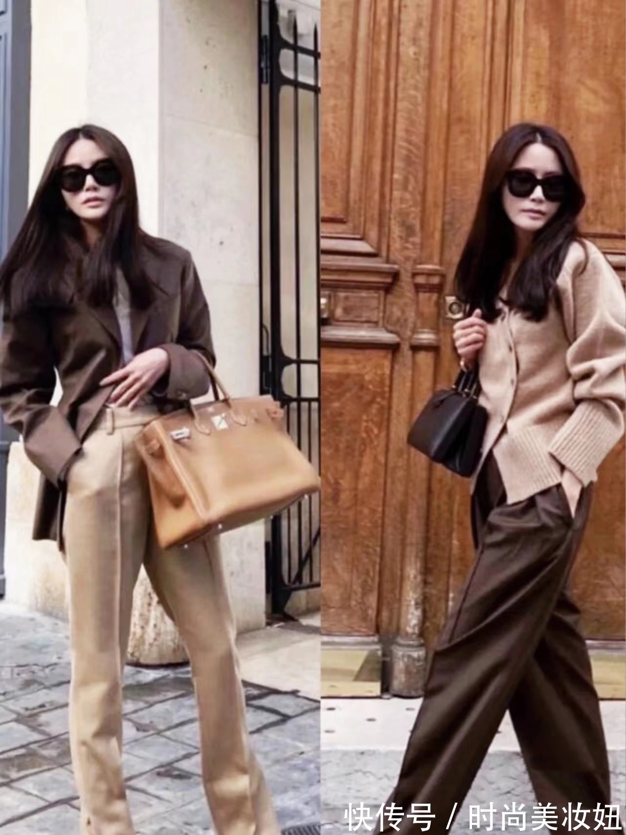 搭配|40岁女人冬季怎么穿更显贵?看她的搭配,高级体面不说还保暖