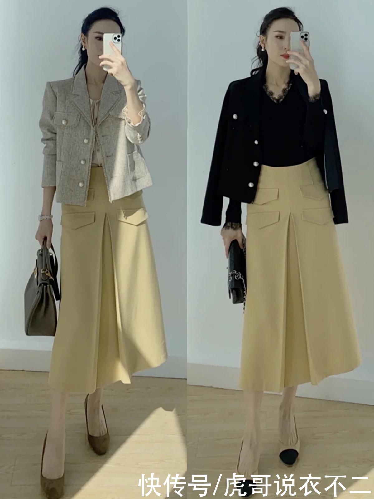 人近中年穿衣在配不在多，这4种是春季百搭神器，一衣多穿好实用