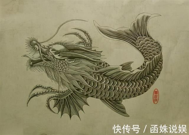 猪龙!神话传说中,有八种生灵可以化龙,蛇化龙、鱼化龙只是最常见的