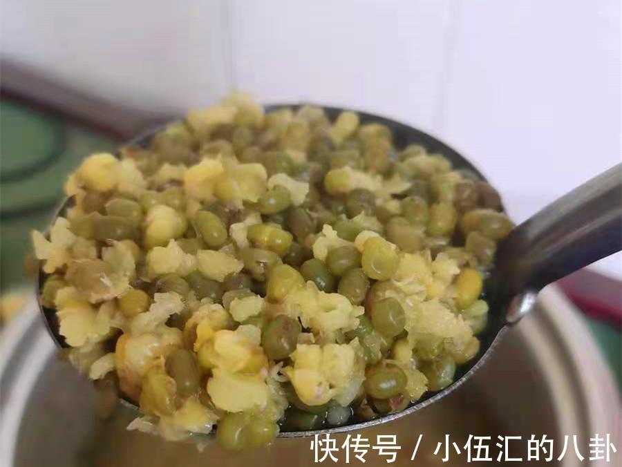 煮绿豆汤|煮绿豆汤时,最忌直接下锅煮,多加2步,绿豆起沙又开花,真软糯