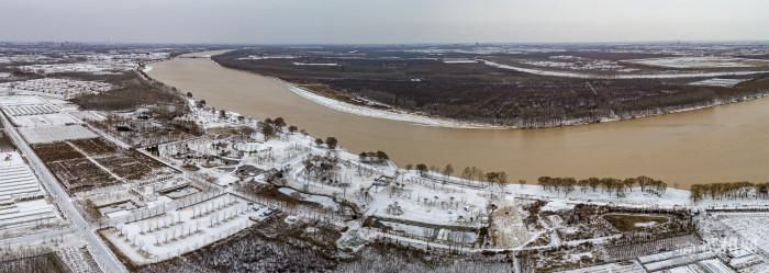 白雪拂黄河 星景熙朔风 滨州这里的绝美雪景，爱了！