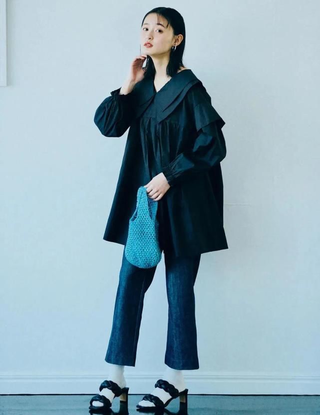 35岁日本姐姐追求质感和高级感，3个早春穿衣妙招，气质有品位！