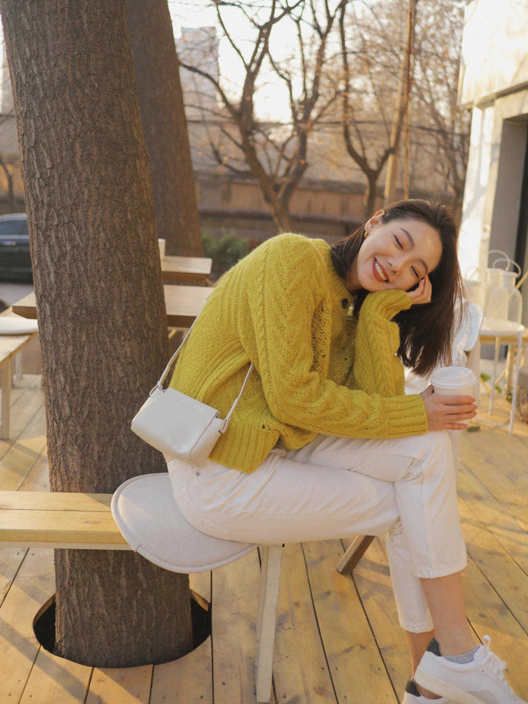 休闲裤|冬季的针织开衫,温柔文艺,驱散一冬寒气