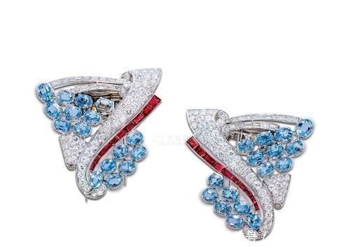 翡翠 一枚小小胸针,不但造型时尚奢华实用性也是巨大的,瞬间提升气质