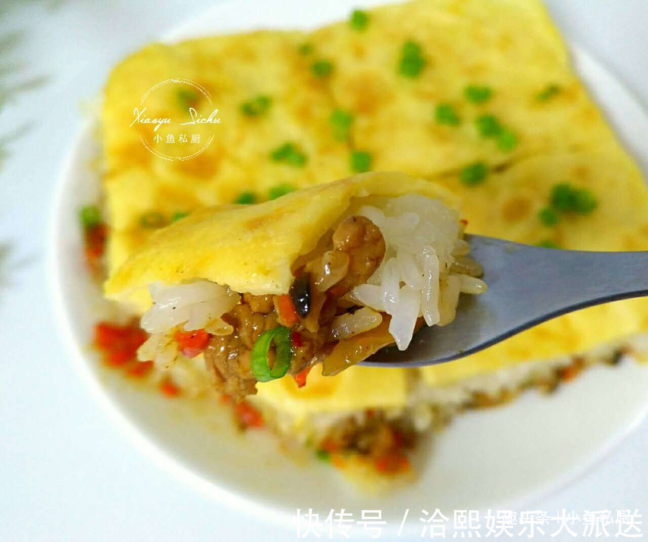 榨菜|1斤糯米，2个鸡蛋，锅里一煎，喷香解馋，孩子大人吃不够