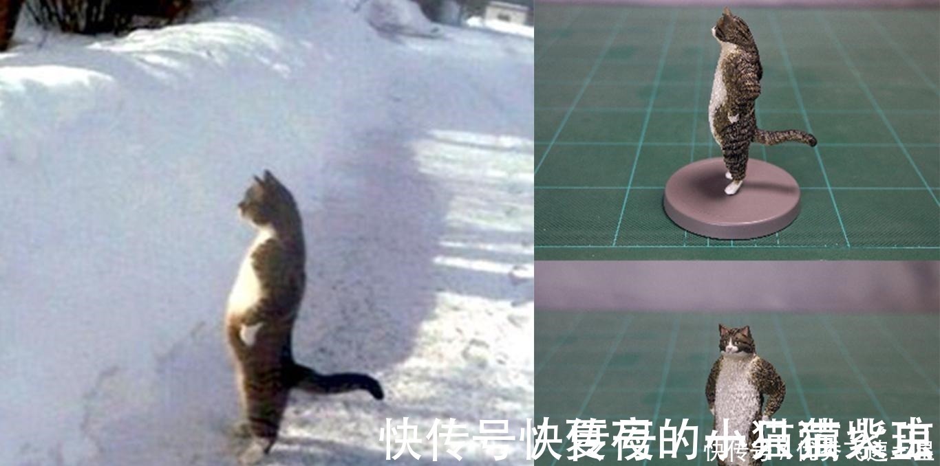 火影|二次元粉丝自制手办，看到猫和老鼠笑了，见到巨型高达跪了