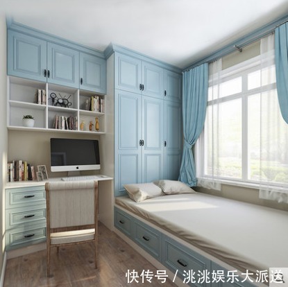 衣柜|5㎡卧室当10㎡用,这样设计,收纳、办公、样样不误,又白赚5万