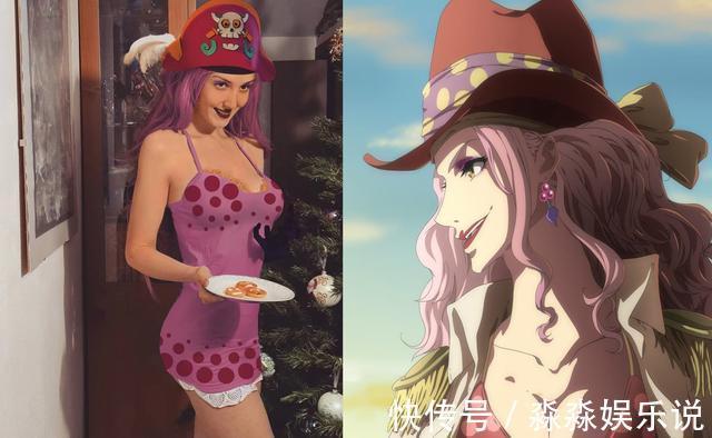 逗比|海贼王:国外粉丝cos年轻大妈、大和很赞,粉丝神还原逗比罗宾